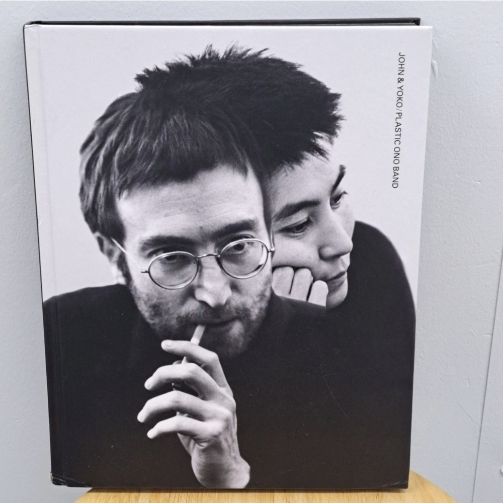 John & Yoko Plastic Ono Band Hardcover Book Lennon Beatles Photos History
